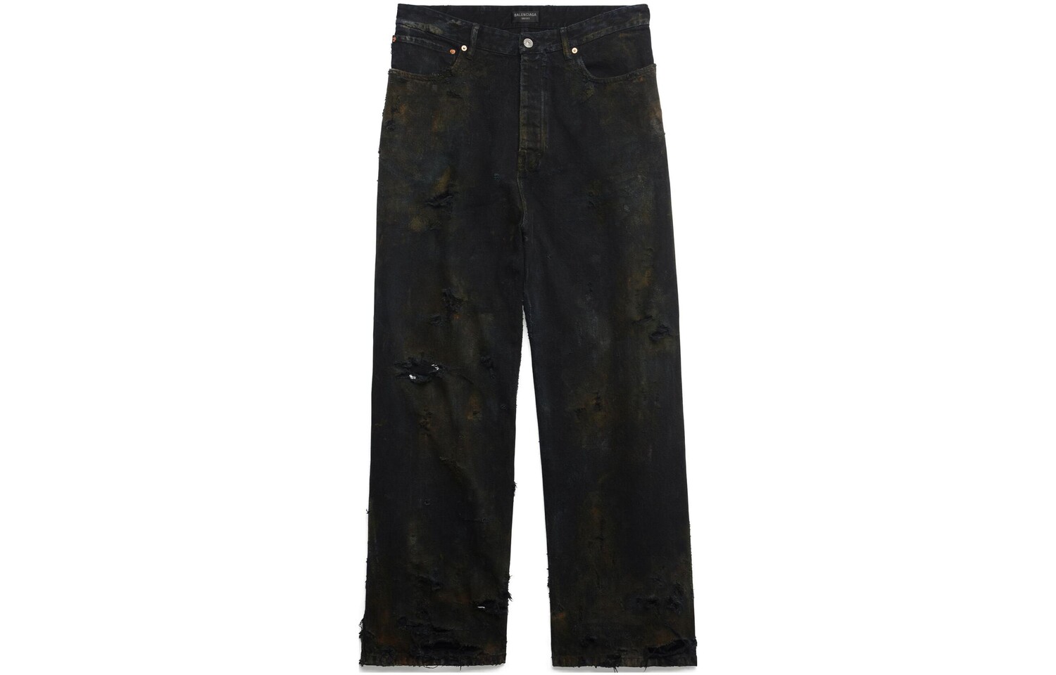 Джинсы мужские Balenciaga Destroyed, черный
Джинсы мужские Balenciaga Destroyed, черный