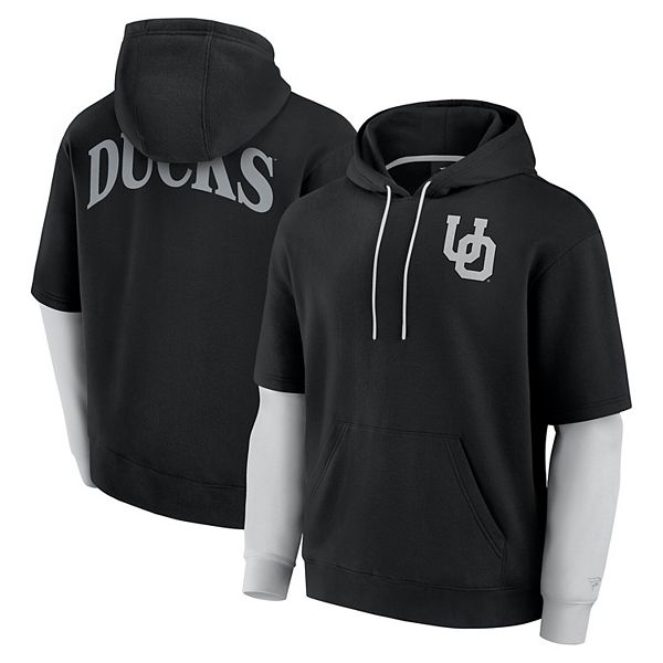 Мужской черный свитшот Oregon Ducks Fanatics
Мужской черный свитшот Oregon Ducks Fanatics