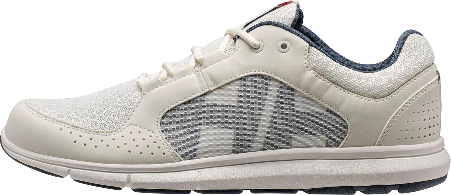 Helly-Hansen Ahiga V4 HP Boat Shoes for Men - Breathable, Lightweight, and Hard-Wearing Textile with EVA Cushion Midsole and Rubber Traction Outsole Helly Hansen, 013 Off White/Orion Blue
Helly-Hansen Ahiga V4 HP Boat Shoes for Men - Breathable, Lightweight, and Hard-Wearing Textile with EVA Cushion Midsole and Rubber Traction Outsole Helly Hansen, 013 Off White/Orion Blue