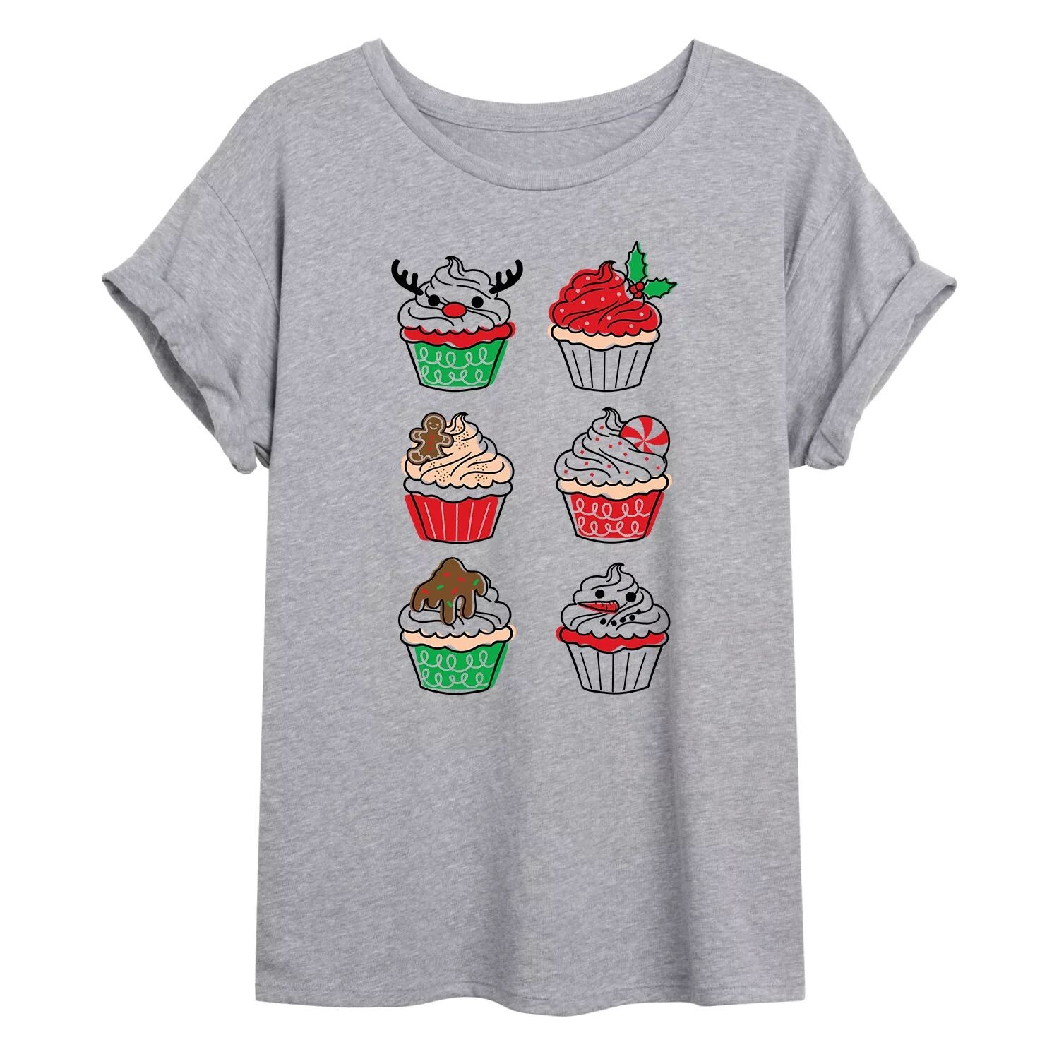 Детская футболка с рисунком «Рождественские кексы» и струящимся рисунком Licensed Character
Детская футболка с рисунком «Рождественские кексы» и струящимся рисунком Licensed Character