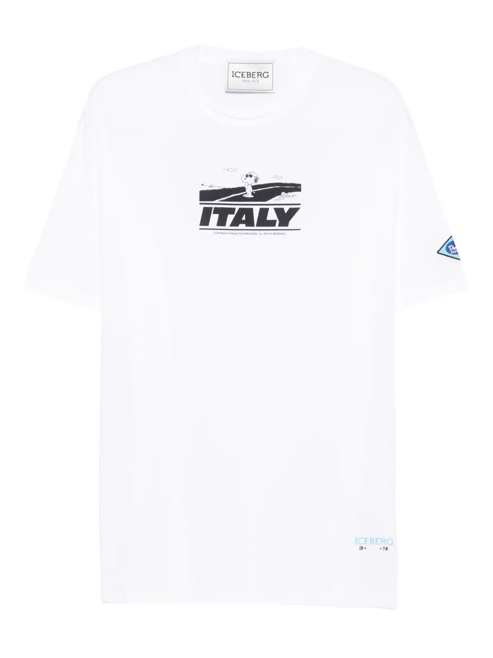 Футболка из хлопка с графическим принтом Iceberg, белый
Футболка из хлопка с графическим принтом Iceberg, белый