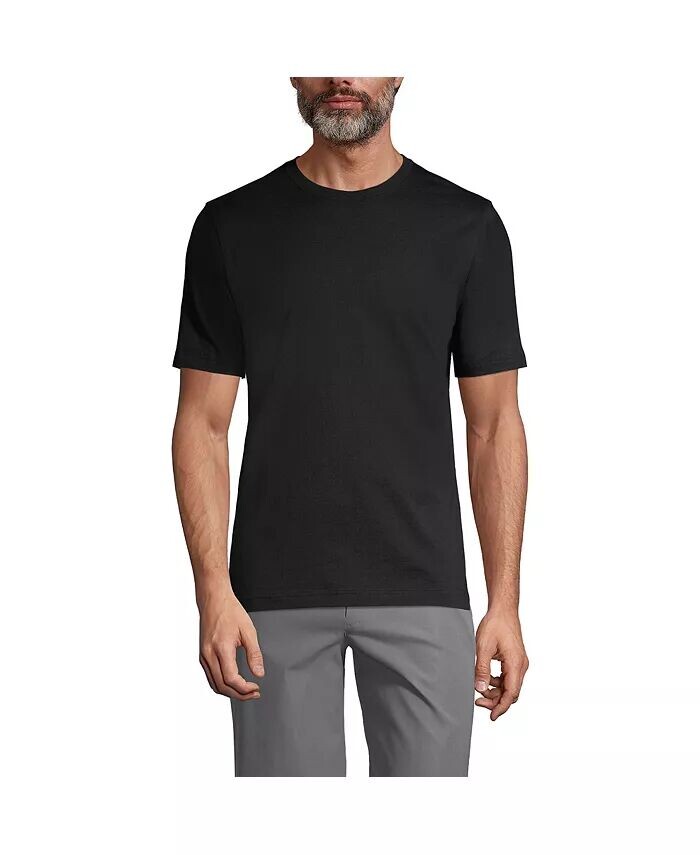 Мужская школьная форма с коротким рукавом Essential футболка Lands' End, черный
Мужская школьная форма с коротким рукавом Essential футболка Lands' End, черный