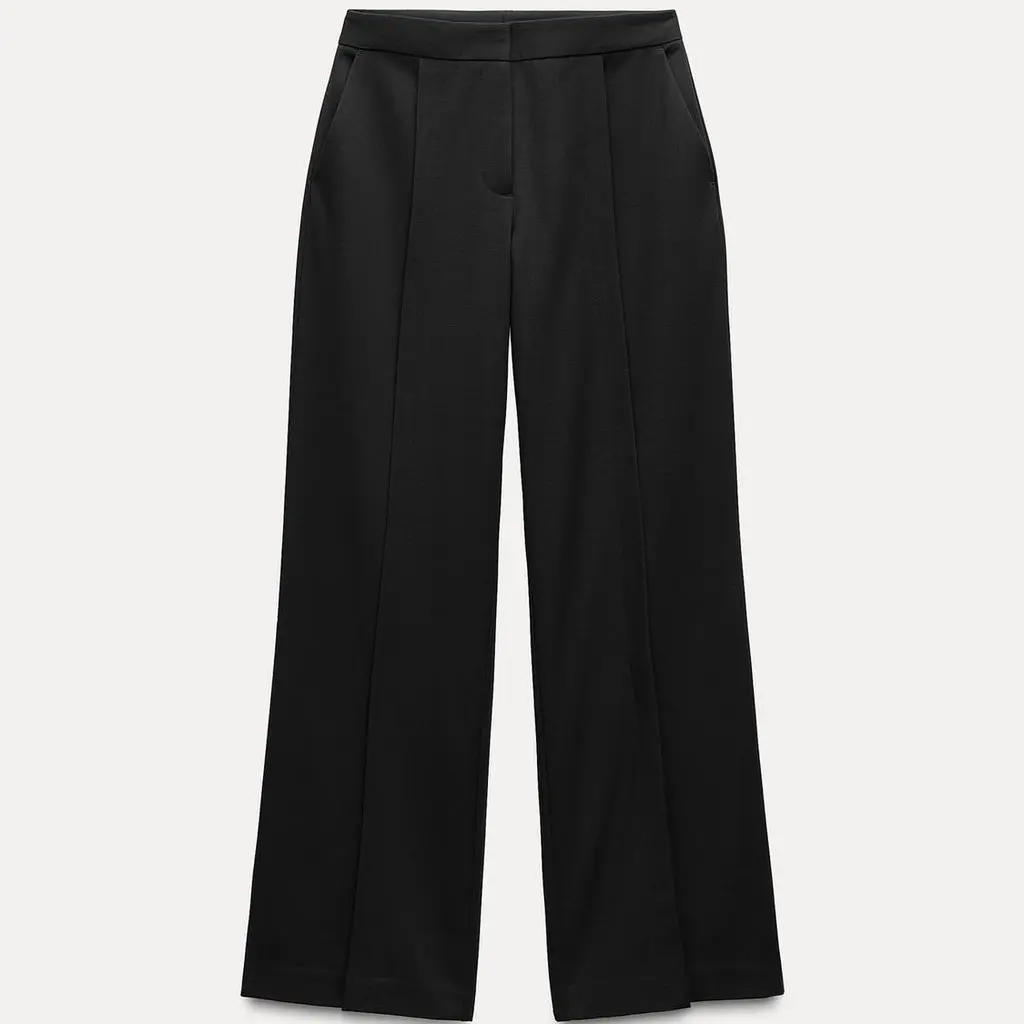 Женские повседневные брюки черные ZARA
Женские повседневные брюки черные ZARA