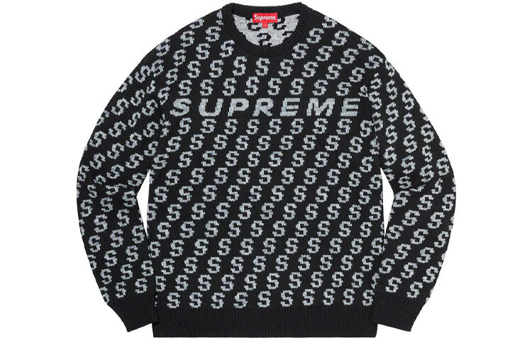Свитер Supreme S Repeat, черный
Свитер Supreme S Repeat, черный