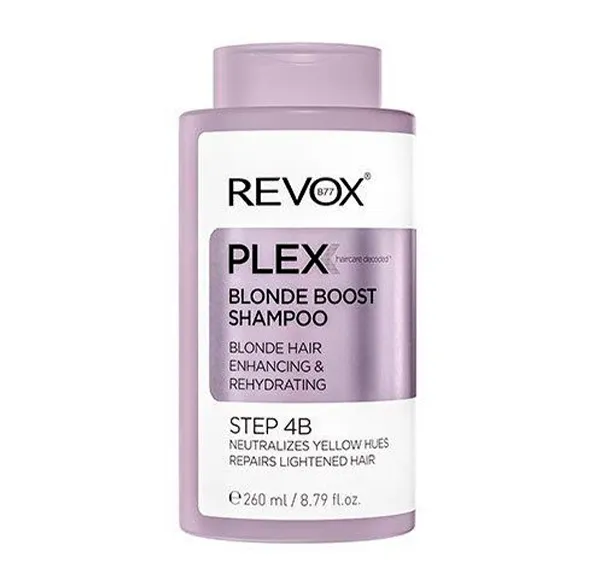 Матирующий шампунь Step 4B Blonde Boost Shampoo Revox, 260 ml
Матирующий шампунь Step 4B Blonde Boost Shampoo Revox, 260 ml