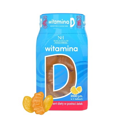 Premium Wellness Витамин D Пищевая добавка в форме жевательных конфет 180 г Noble Health
Premium Wellness Витамин D Пищевая добавка в форме жевательных конфет 180 г Noble Health