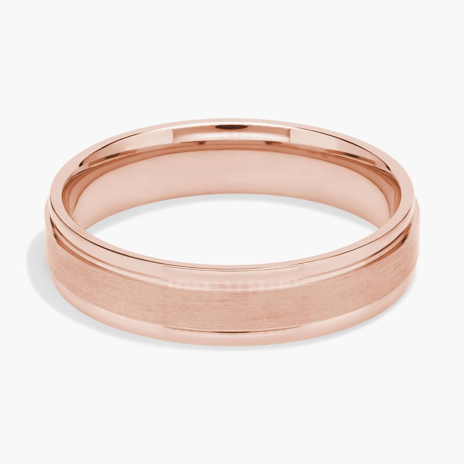 Обручальное кольцо с матовой инкрустацией из 18-каратного розового золота (5 мм) Blue Nile
Обручальное кольцо с матовой инкрустацией из 18-каратного розового золота (5 мм) Blue Nile