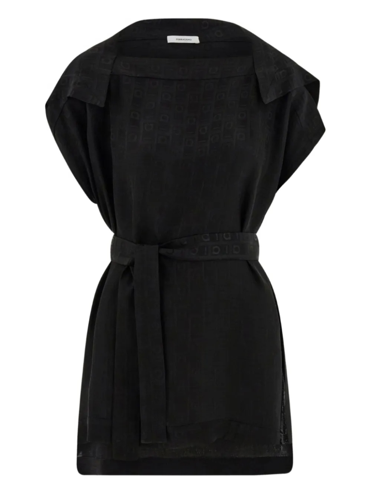 Ferragamo блузка Ferragamo с монограммой, черный
Ferragamo блузка Ferragamo с монограммой, черный
