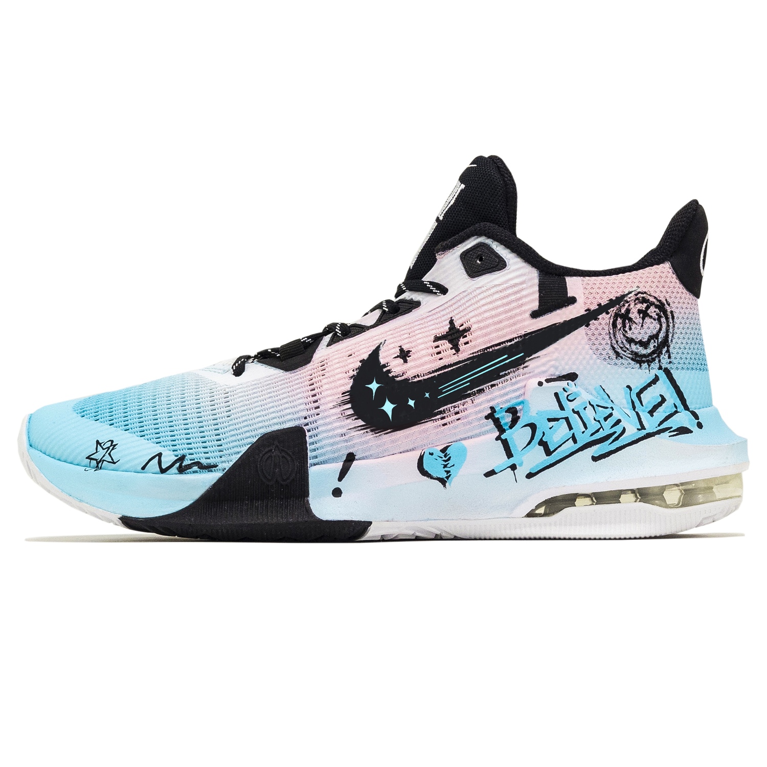 Nike Мужские баскетбольные кроссовки Air Max Impact 3 Low Top розово-голубые, цвет Blue Pink
Nike Мужские баскетбольные кроссовки Air Max Impact 3 Low Top розово-голубые, цвет Blue Pink