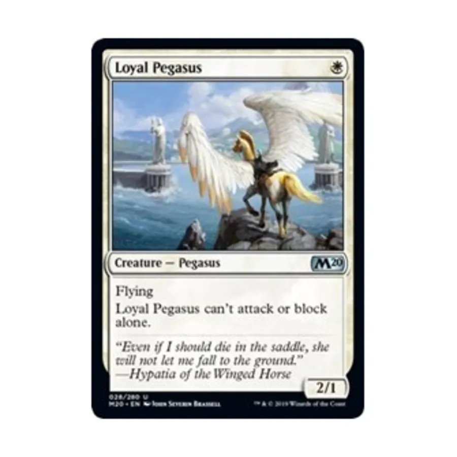 CCG Верный Пегас (U), MTG - Core Set 2020
CCG Верный Пегас (U), MTG - Core Set 2020