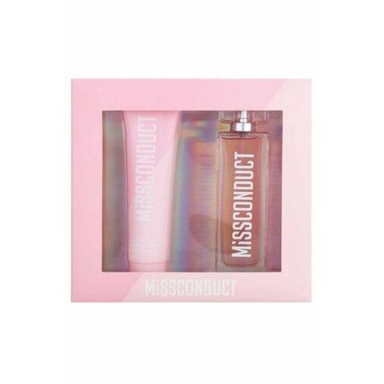Женская парфюмерная вода MissCONDUCT Eau de Parfum Spray 100ml and Body Lotion 150ml for Women
Женская парфюмерная вода MissCONDUCT Eau de Parfum Spray 100ml and Body Lotion 150ml for Women