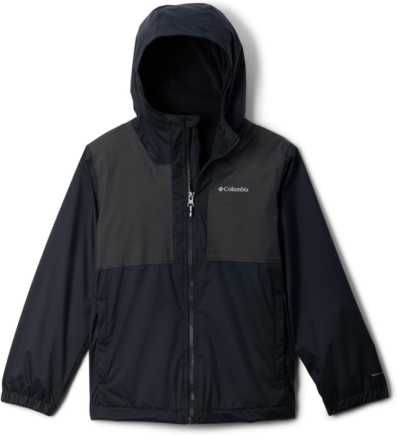 Куртка Columbia boys Rainy Trails II с флисовой подкладкой, Black/Black Slub
Куртка Columbia boys Rainy Trails II с флисовой подкладкой, Black/Black Slub