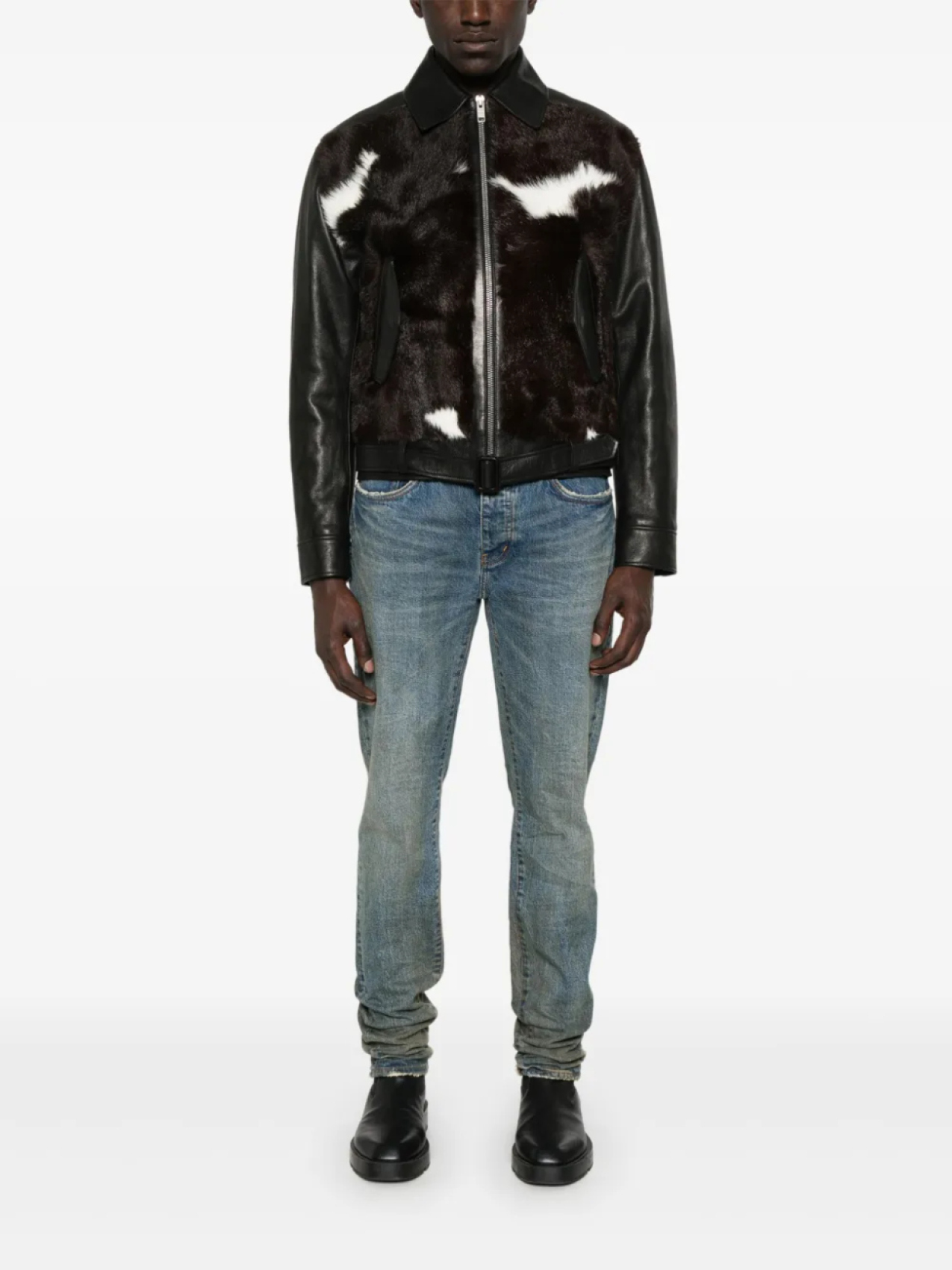 Потрескавшиеся бронзовые джинсы Purple Brand, синий
Потрескавшиеся бронзовые джинсы Purple Brand, синий