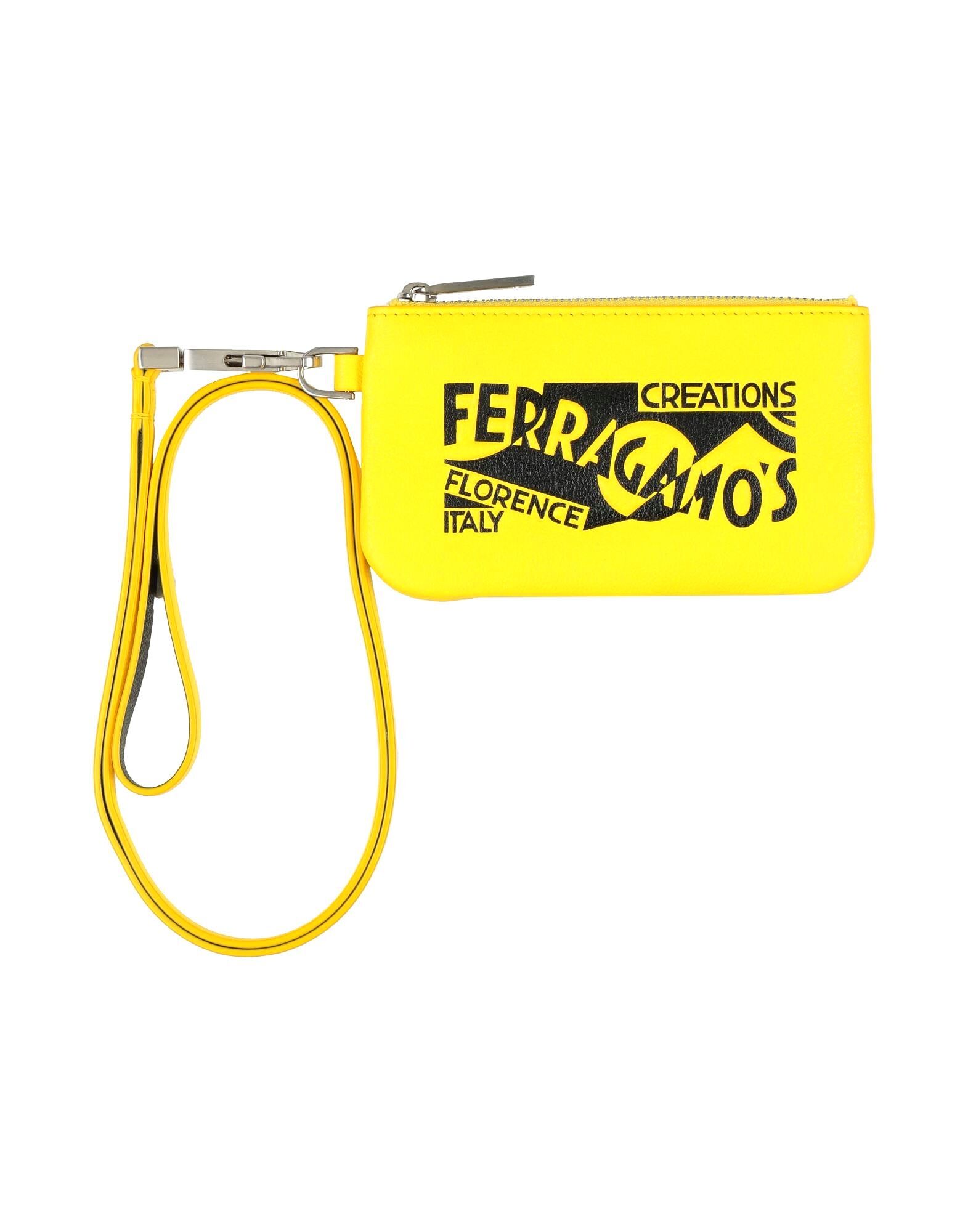 Кошелек для монет Ferragamo, желтый
Кошелек для монет Ferragamo, желтый