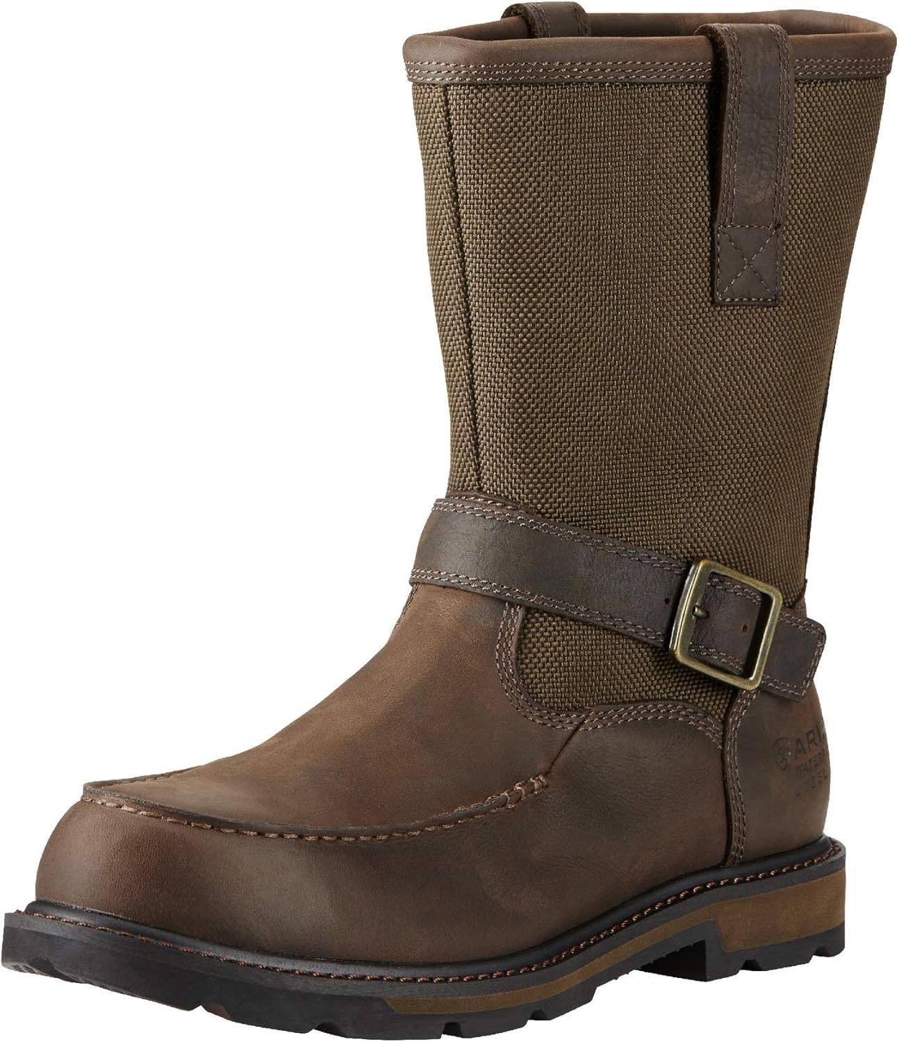 Мужские ботинки Ariat Groundbreaker с носком-мокасином H2O, темно-коричневый
Мужские ботинки Ariat Groundbreaker с носком-мокасином H2O, темно-коричневый