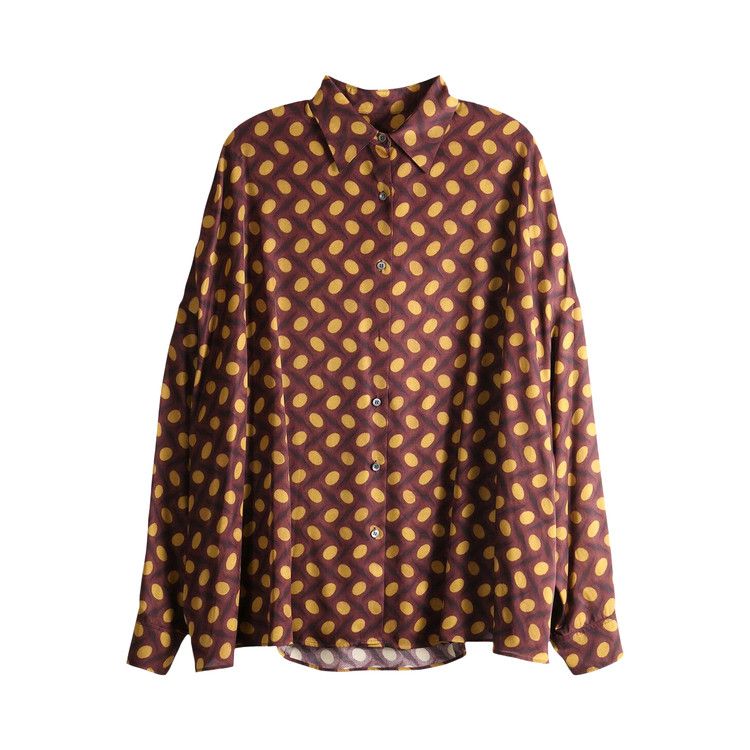 Рубашка Dries Van Noten Casia Shirt, Burgundy
Рубашка Dries Van Noten Casia Shirt, Burgundy