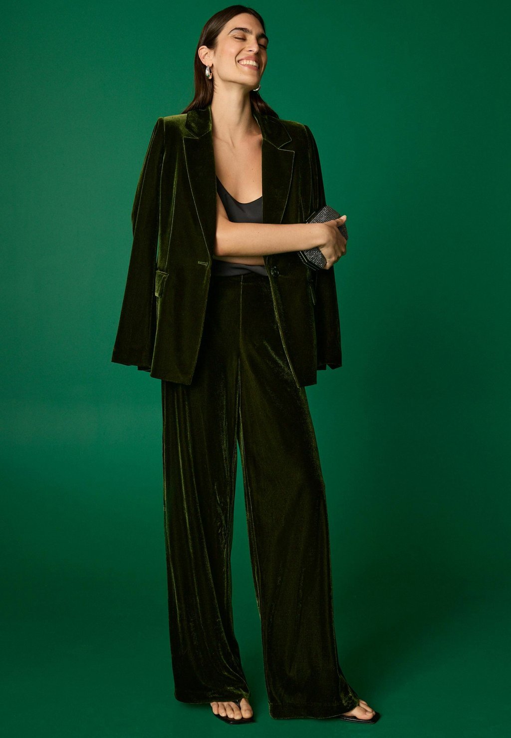 Брюки WIDE LEG Next, зеленый
Брюки WIDE LEG Next, зеленый