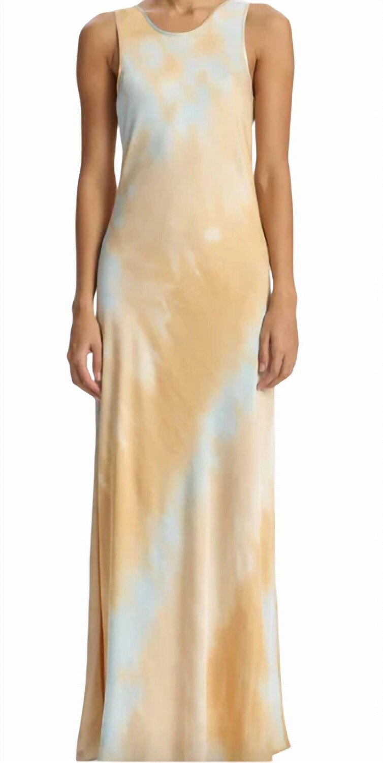 Платье Amana (Градиентный небесно-голубой/песочно-бежевый) A.L.C.
Платье Amana (Градиентный небесно-голубой/песочно-бежевый) A.L.C.