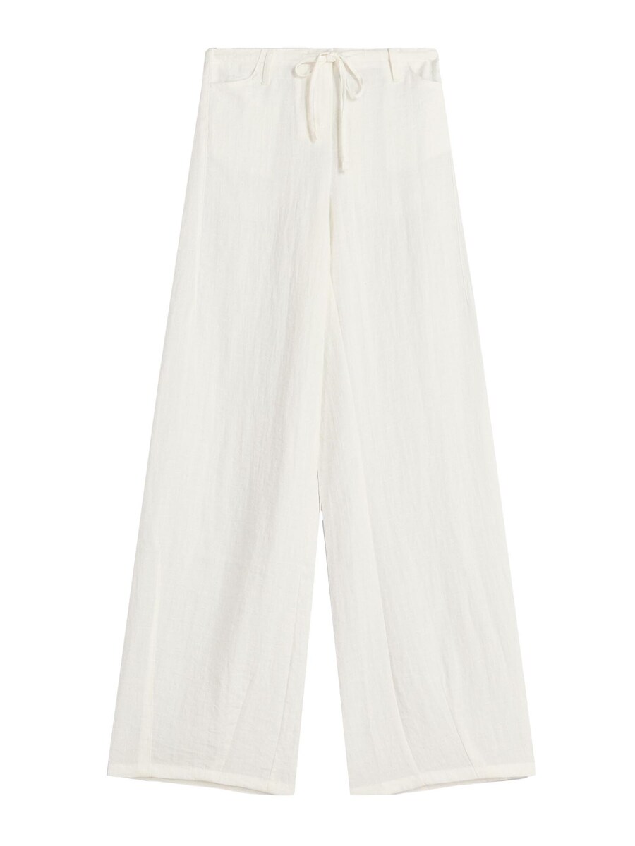 Широкие брюки Bershka, Off white
Широкие брюки Bershka, Off white
