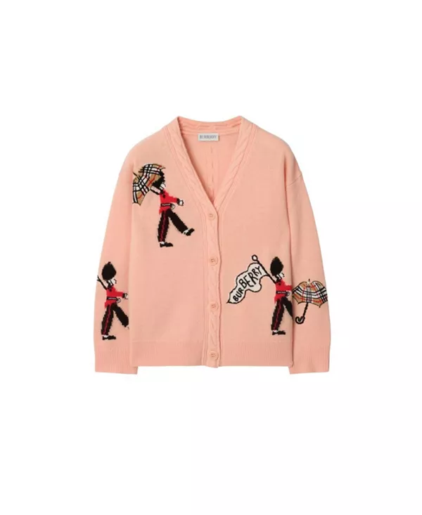Шерстяной кардиган для девочек лондонской гвардии - для малышек и для взрослых. Burberry, розовый
Шерстяной кардиган для девочек лондонской гвардии - для малышек и для взрослых. Burberry, розовый