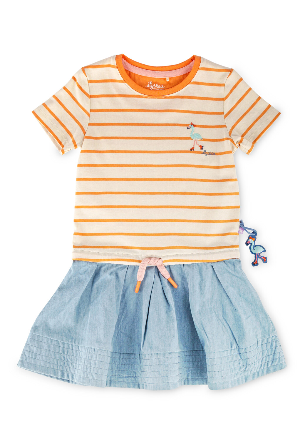 Платье Sigikid Wild Flamingo, цвет creme/orange/blau
Платье Sigikid Wild Flamingo, цвет creme/orange/blau