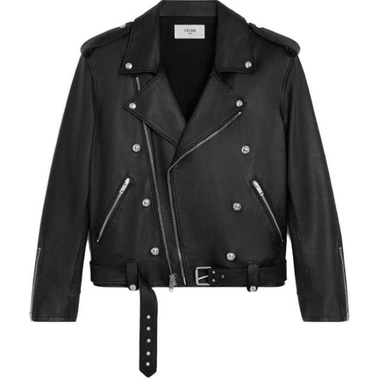 Куртка Double Breasted Biker Jacket CELINE, черный
Куртка Double Breasted Biker Jacket CELINE, черный