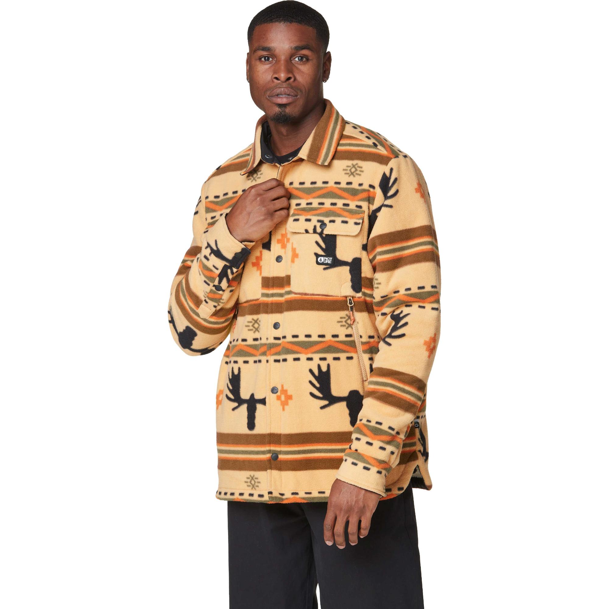 Мужская флисовая куртка Bemidji Picture Organic Clothing, Elk Print
Мужская флисовая куртка Bemidji Picture Organic Clothing, Elk Print