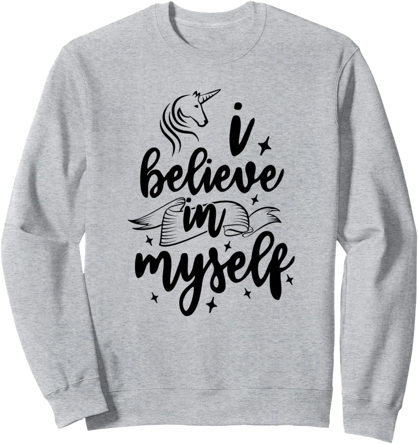 Я верю в себя - Забавная толстовка для любителей единорогов Believe In Myself Unicorn, серый
Я верю в себя - Забавная толстовка для любителей единорогов Believe In Myself Unicorn, серый