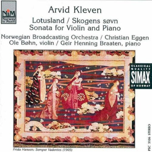 CD диск Kleven / Bohn / Braaten / Eggen / Nwbo: Lotusland / Sleeping Forest / Violin Sonata
CD диск Kleven / Bohn / Braaten / Eggen / Nwbo: Lotusland / Sleeping Forest / Violin Sonata