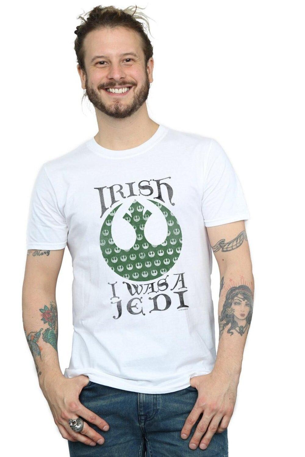 Ирландская футболка «Я был джедаем» Star Wars, белый
Ирландская футболка «Я был джедаем» Star Wars, белый