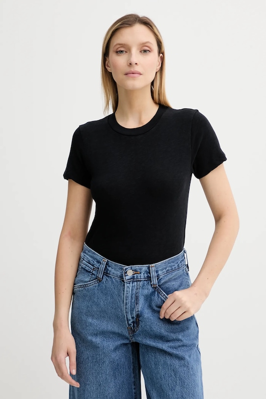 Хлопковая футболка American Vintage, черный
Хлопковая футболка American Vintage, черный