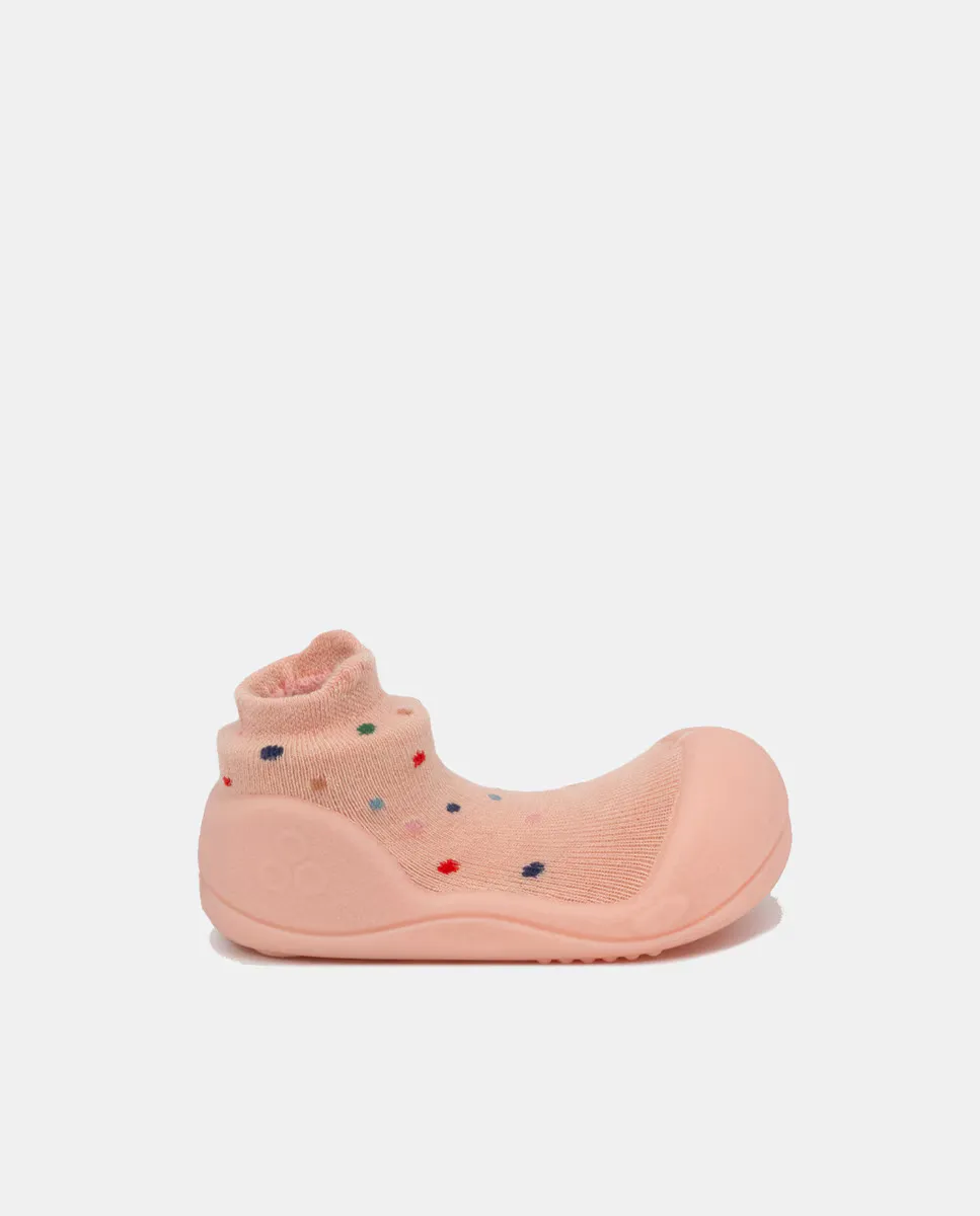 Закрытые детские домашние тапочки носочного типа с резинкой на голенище Attipas, цвет Rosa
Закрытые детские домашние тапочки носочного типа с резинкой на голенище Attipas, цвет Rosa