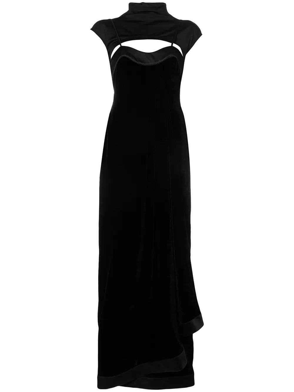 Многослойное бархатное платье UNRAVEL PROJECT, черный
Многослойное бархатное платье UNRAVEL PROJECT, черный