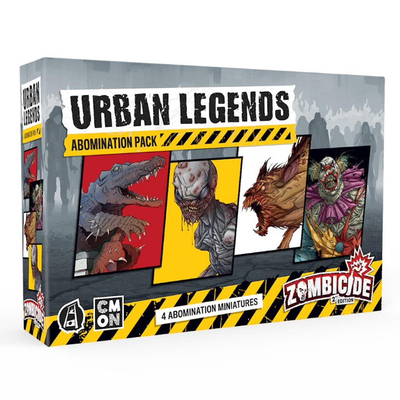 Ролевая игра Zombicide: Urban Legends - Abomination Pack
Ролевая игра Zombicide: Urban Legends - Abomination Pack