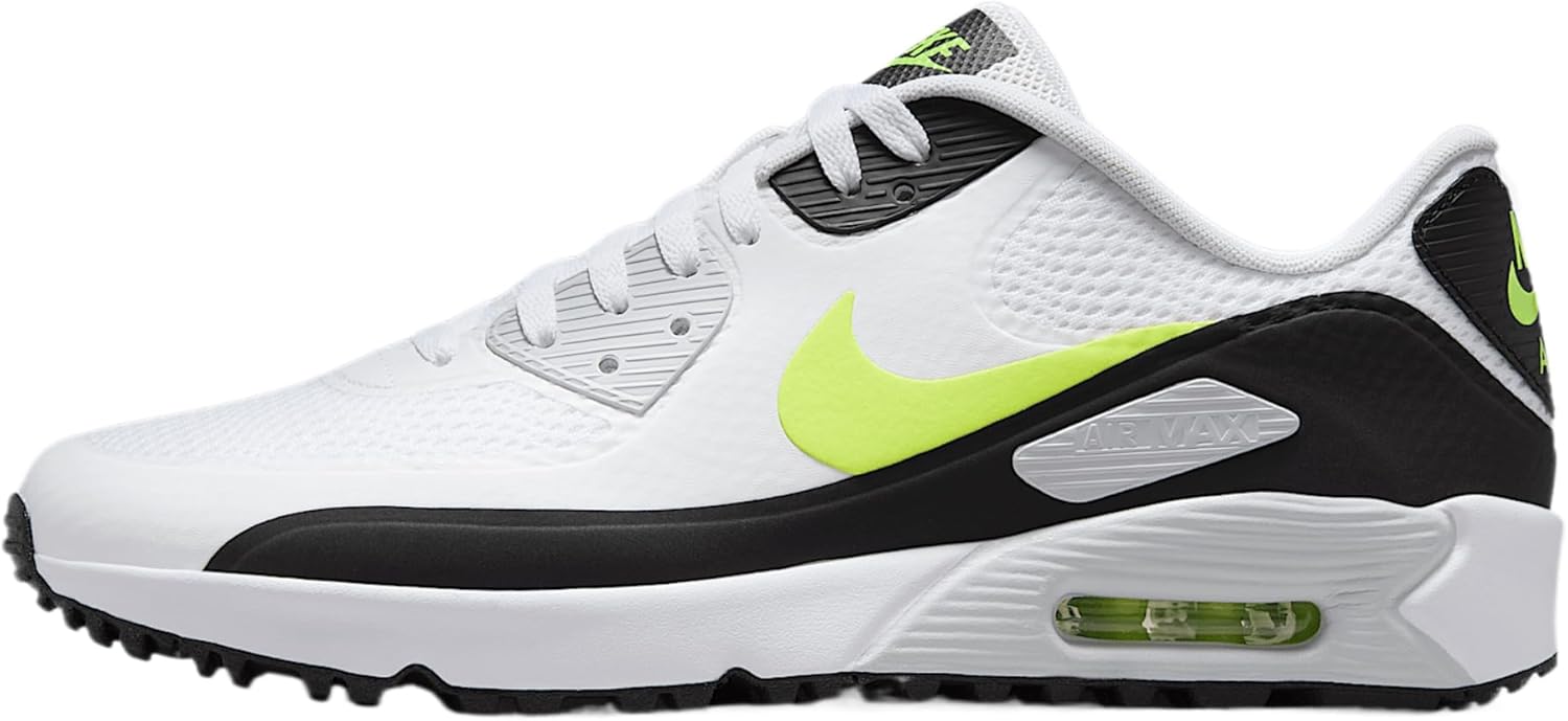Мужские кроссовки Nike Air Max 90 G, White/Hot Lime
Мужские кроссовки Nike Air Max 90 G, White/Hot Lime