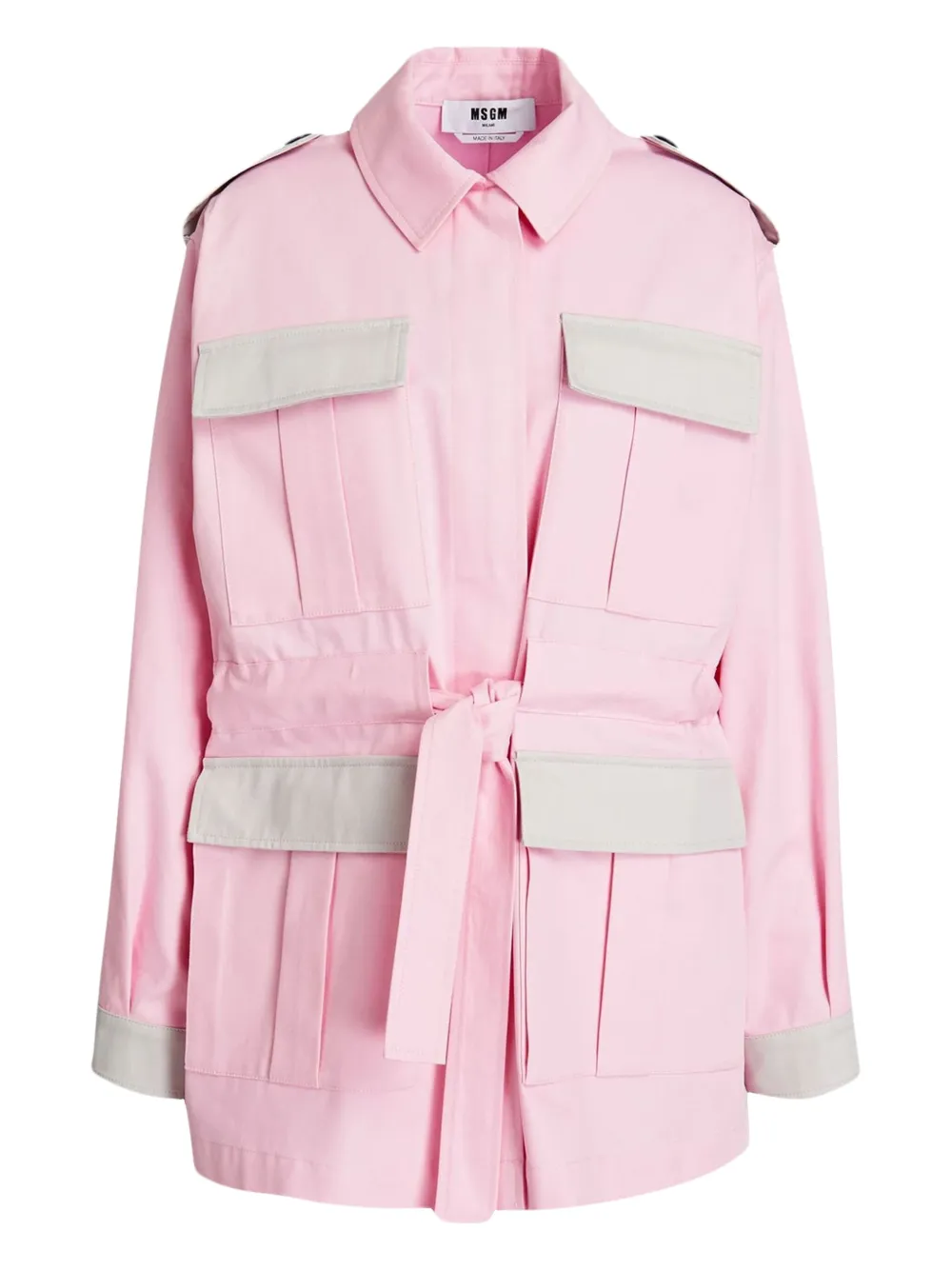 Габардиновая куртка Msgm, розовый
Габардиновая куртка Msgm, розовый