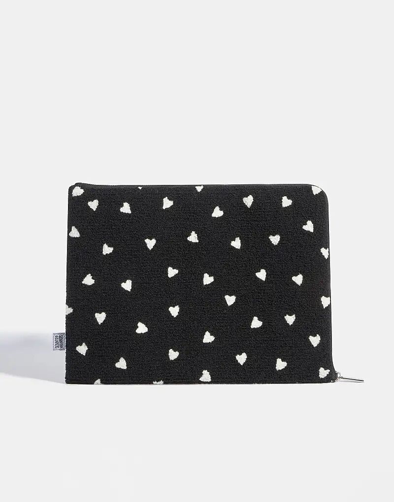 Чехол для ноутбука Skinnydip London Ditsy Heart Fuzzy 16" черного цвета 
Чехол для ноутбука Skinnydip London Ditsy Heart Fuzzy 16" черного цвета