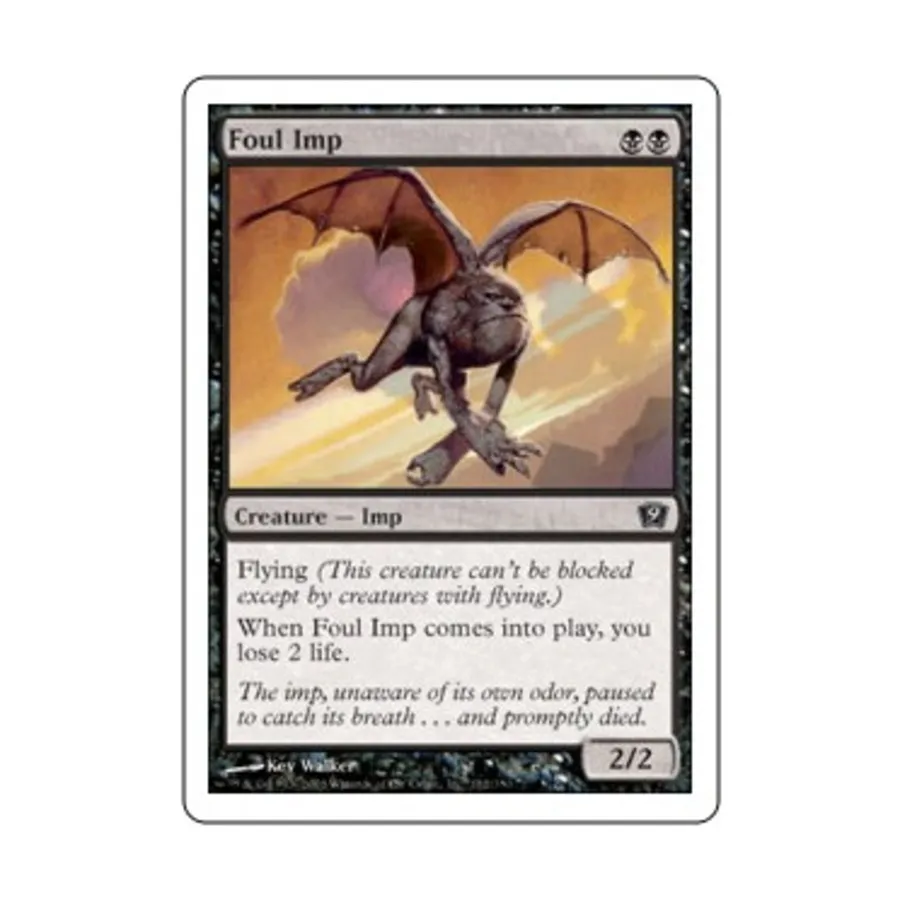 CCG Грязный черт (C) (Рольга), MTG - 9th Edition
CCG Грязный черт (C) (Рольга), MTG - 9th Edition