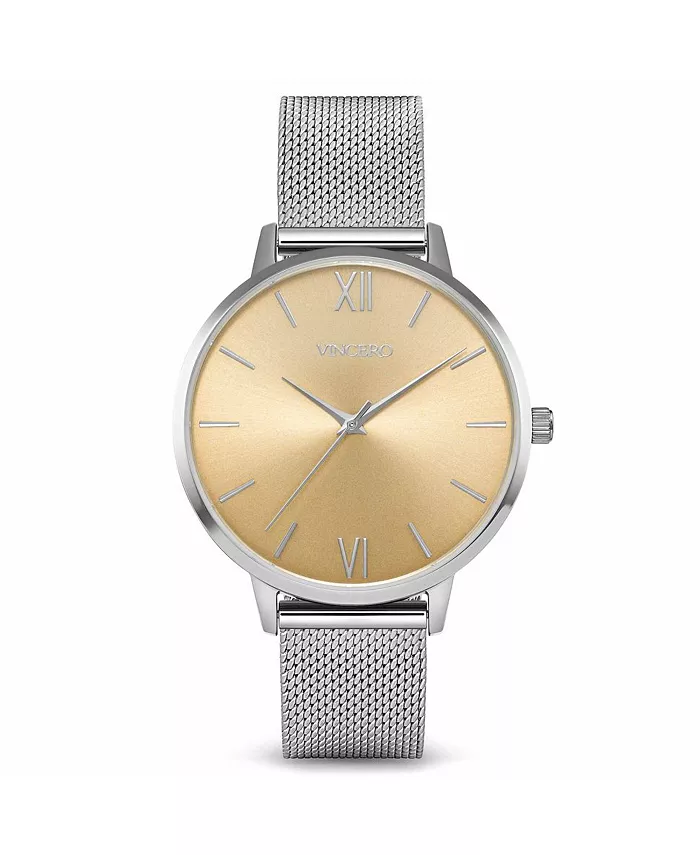 Женские часы Gold Eros Mesh с миланской сетчатой браслетной лентой и минеральным стеклом Vincero, золотой
Женские часы Gold Eros Mesh с миланской сетчатой браслетной лентой и минеральным стеклом Vincero, золотой
