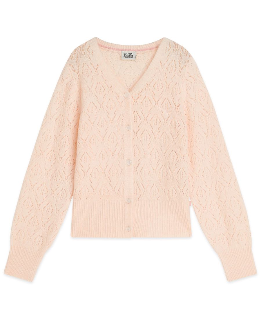 Вязаный свитер ажурной вязки для девочек 7-16 лет SCOTCH & SODA, EGGNOG
Вязаный свитер ажурной вязки для девочек 7-16 лет SCOTCH & SODA, EGGNOG