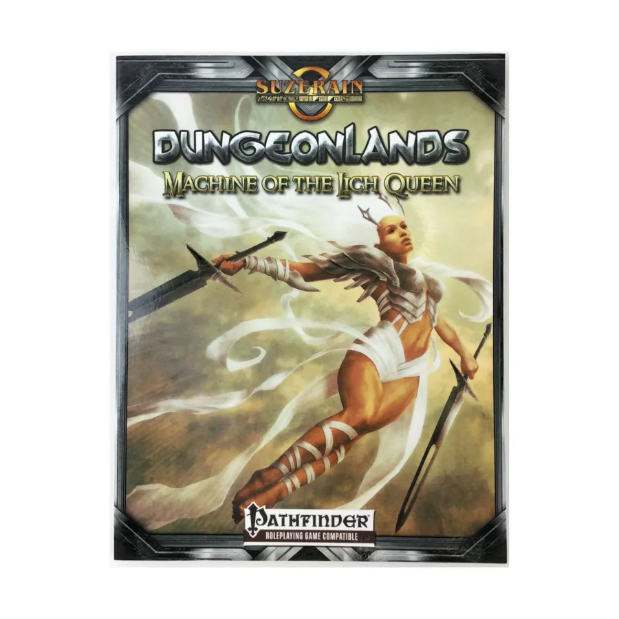 Machine of the Lich Queen (Pathfinder, Angel Cover), Dungeonlands (Savage Mojo), мягкая обложка
Machine of the Lich Queen (Pathfinder, Angel Cover), Dungeonlands (Savage Mojo), мягкая обложка