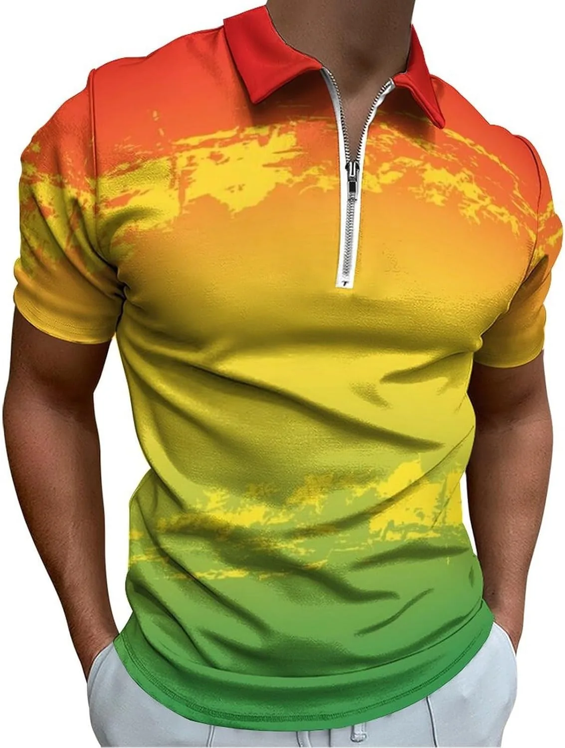 Мужская поло для гольфа Moisture Wicking Quick-Dry с коротким рукавом и молнией PPIKTC
Мужская поло для гольфа Moisture Wicking Quick-Dry с коротким рукавом и молнией PPIKTC