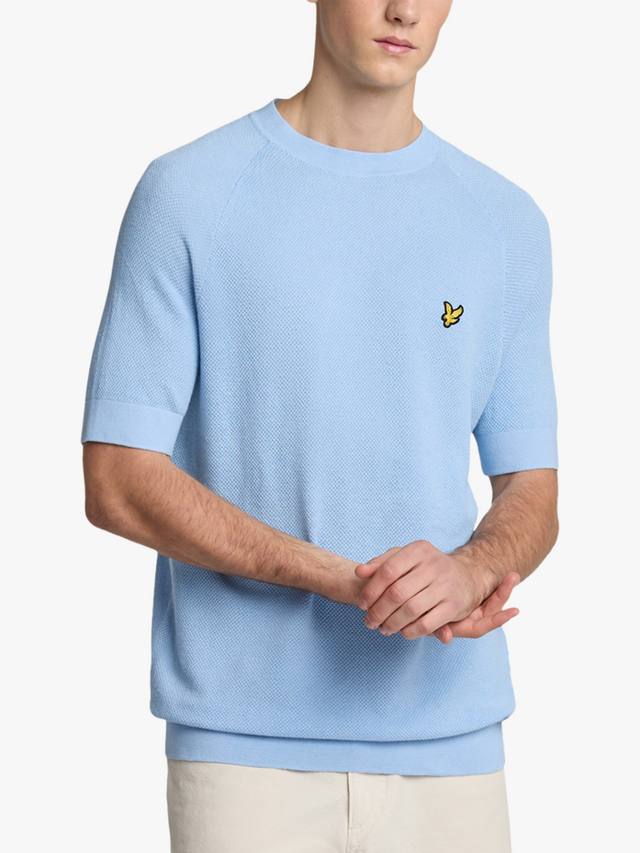 Трикотажная футболка regular fit из смеси хлопка и льна Lyle & Scott, светло-синий
Трикотажная футболка regular fit из смеси хлопка и льна Lyle & Scott, светло-синий