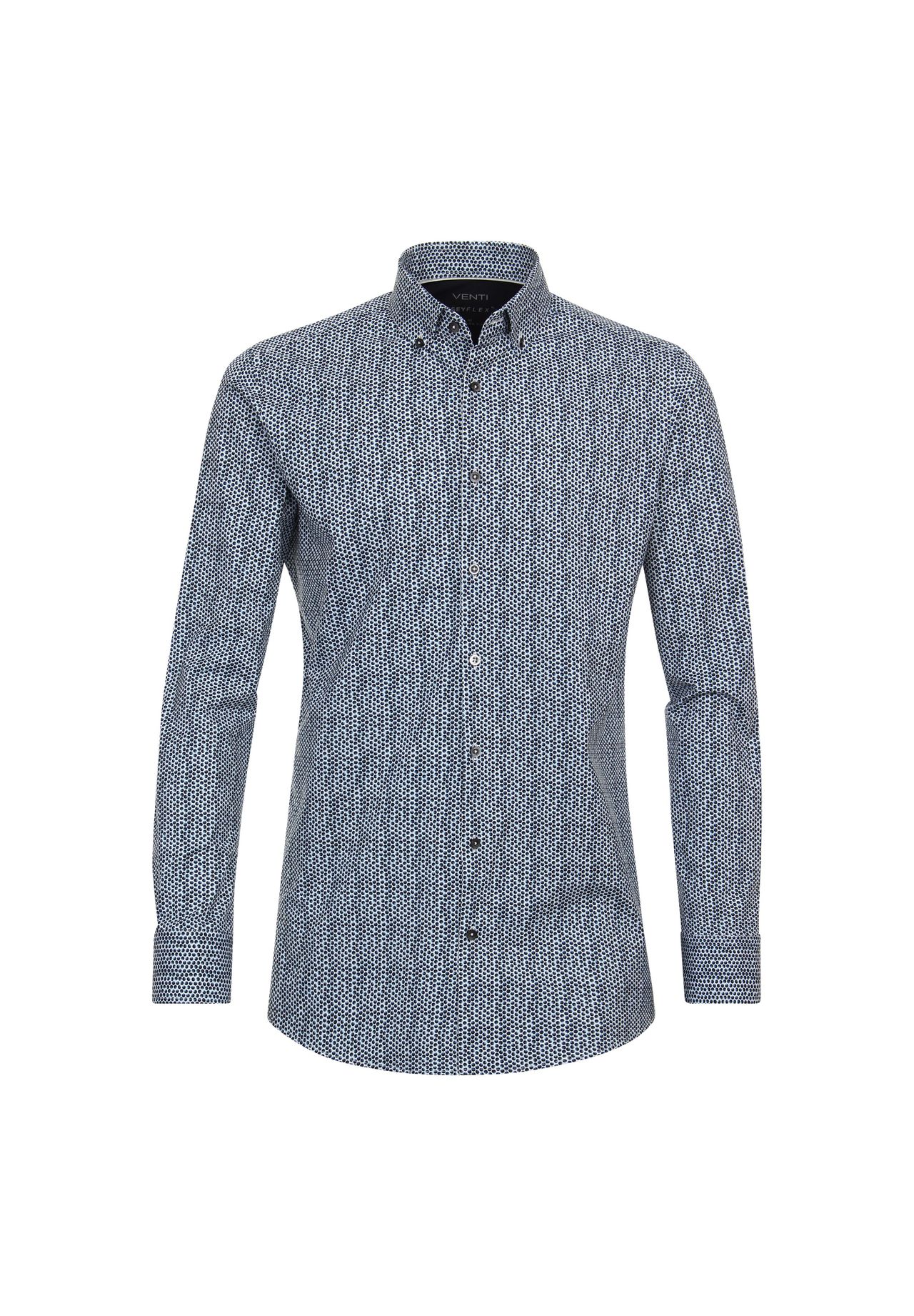Мужская деловая рубашка с принтом современного кроя Venti, цвет Mittelblau
Мужская деловая рубашка с принтом современного кроя Venti, цвет Mittelblau