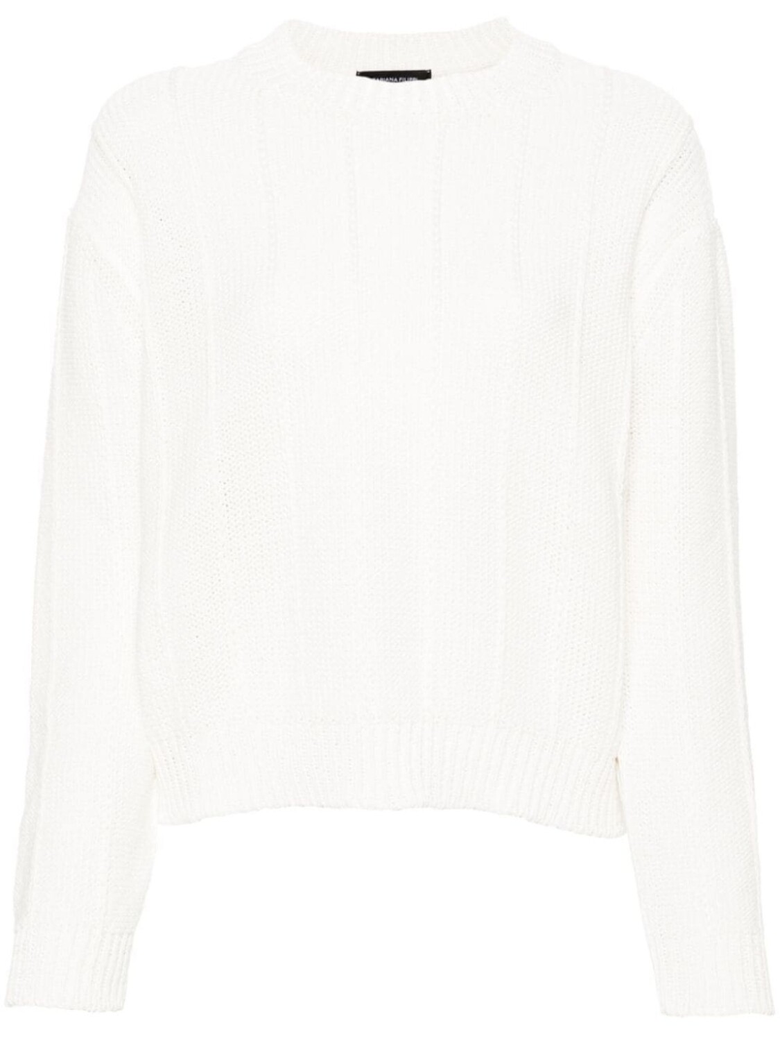 Fabiana Filippi джемпер в рубчик, белый
Fabiana Filippi джемпер в рубчик, белый