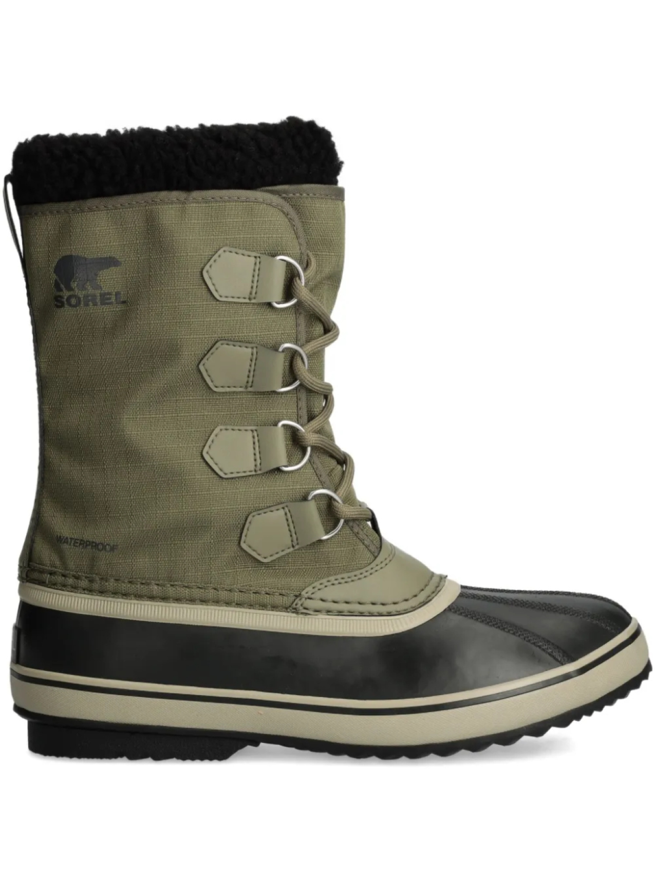 1964 PAC водонепроницаемые ботинки на шнуровке SOREL, зеленый
1964 PAC водонепроницаемые ботинки на шнуровке SOREL, зеленый