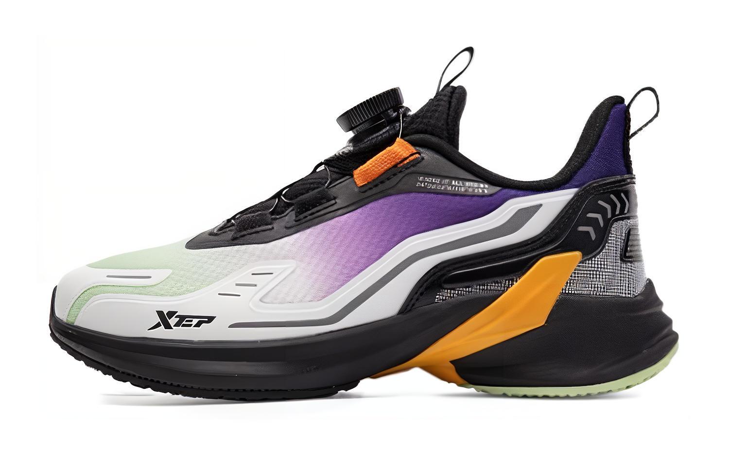 Детские кроссовки с низким верхом, амортизацией, противоскользящими и износостойкими подошвами · Подростки XTEP, черный/фиолетовый
Детские кроссовки с низким верхом, амортизацией, противоскользящими и износостойкими подошвами · Подростки XTEP, черный/фиолетовый