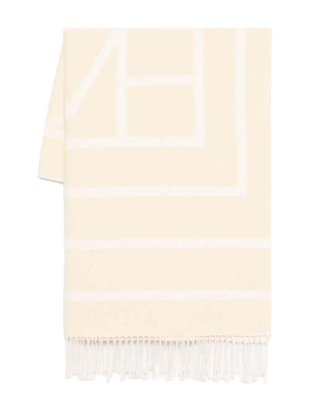 Жаккардовый шарф с монограммой TOTEME, нейтральный
Жаккардовый шарф с монограммой TOTEME, нейтральный