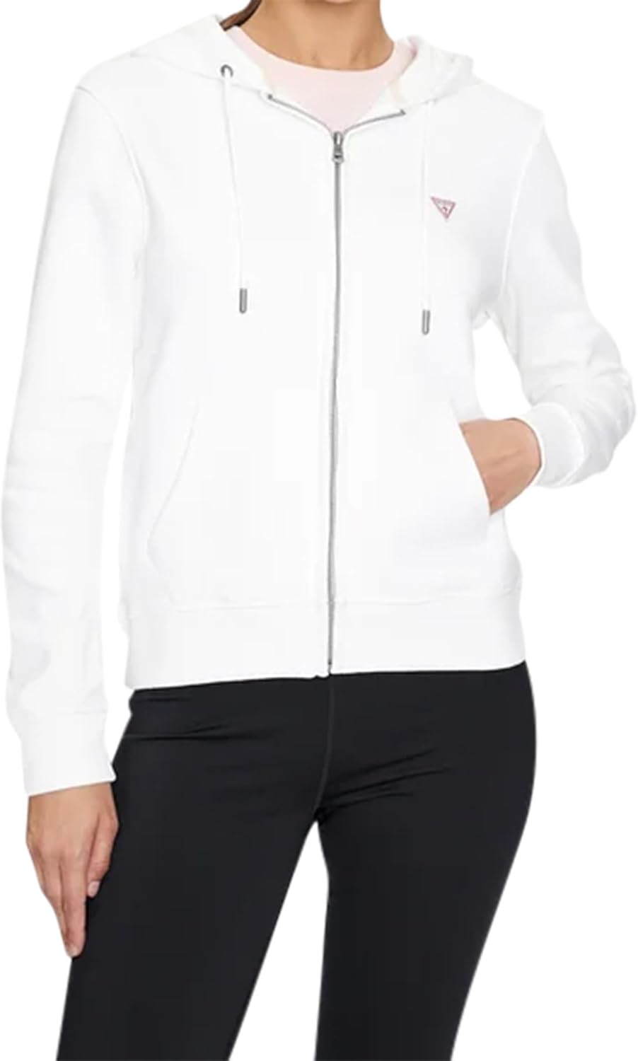 GUESS мини свитшот на молнии с нашивкой, Pure White
GUESS мини свитшот на молнии с нашивкой, Pure White