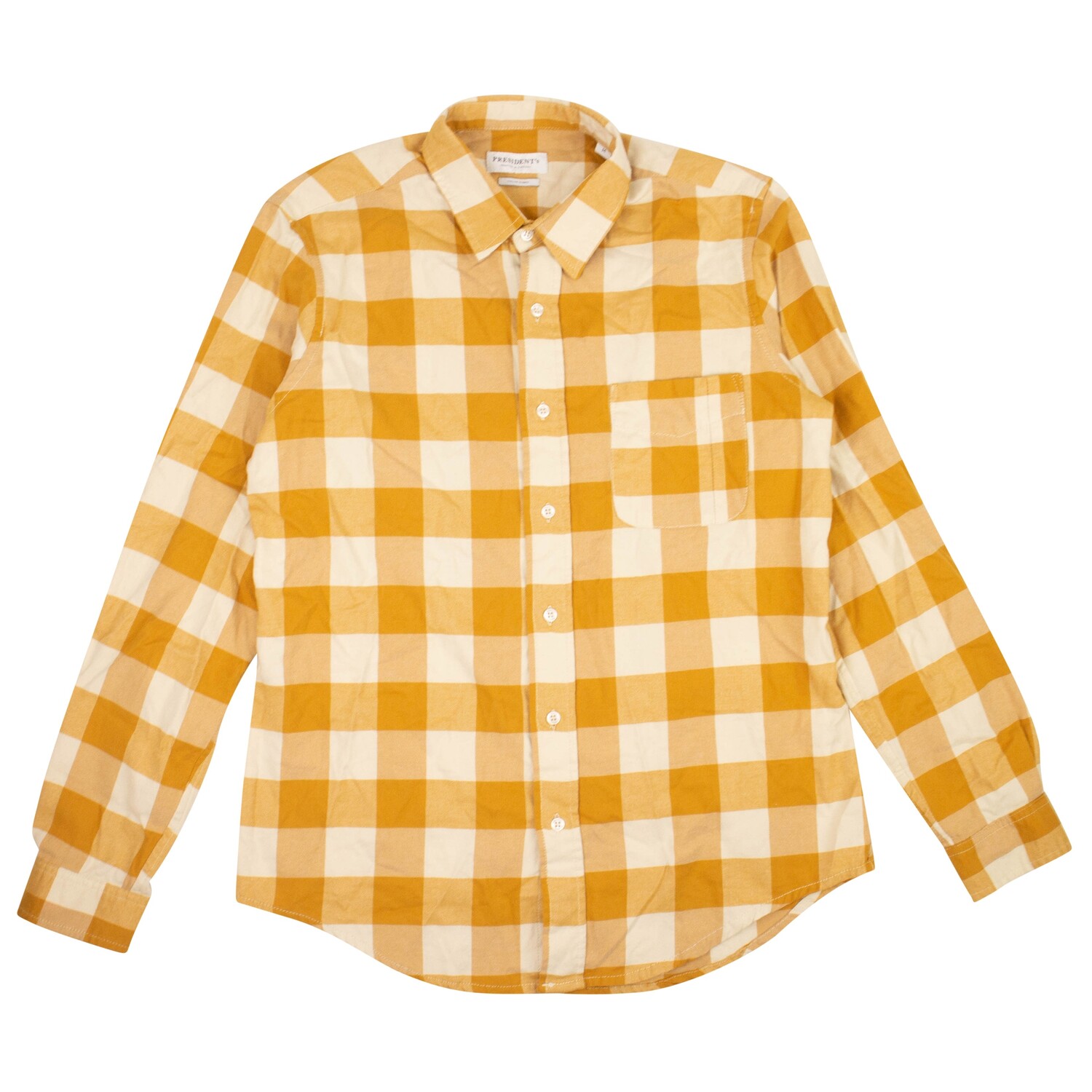 Президентская рубашка Chatham Softflanella Check Washed - Карри President's, белый
Президентская рубашка Chatham Softflanella Check Washed - Карри President's, белый